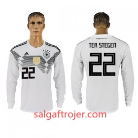 Tyskland Fodboldtrøjer Ter Stegen 22 Hjemmebanesæt VM 2018 Langærmet